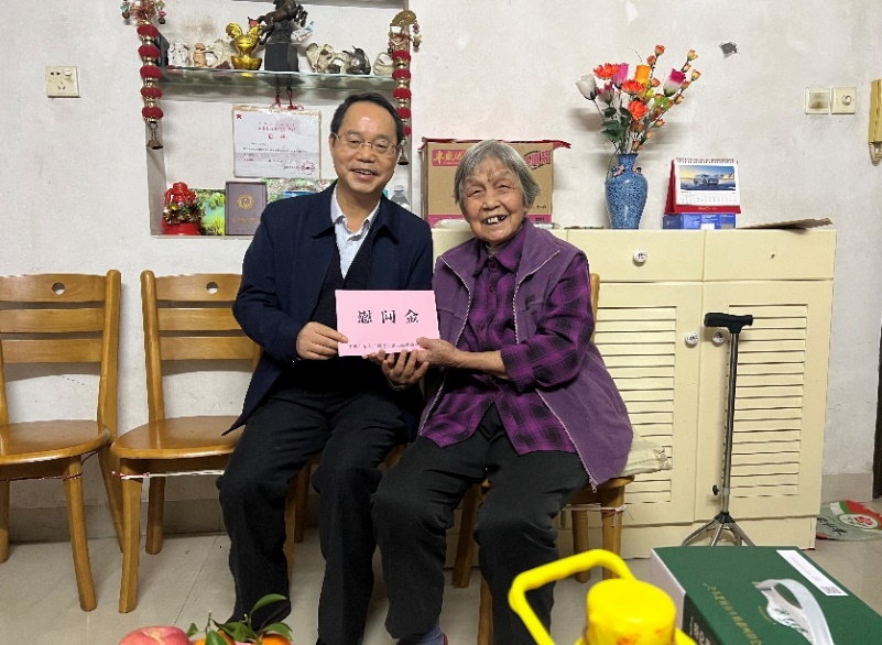 红桃影视免费观看党委开展春节走访慰问活动